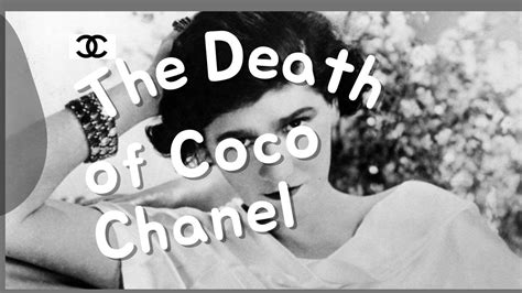 informazioni su coco chanel|coco chanel cause of death.